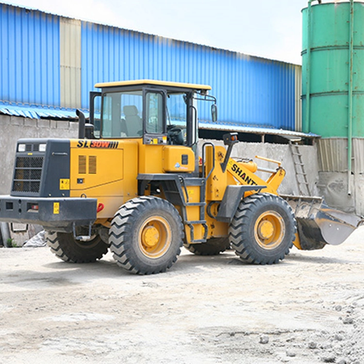 6tons Front End Loader SL60W-2 Shantui Wheel Loader Factory Price in Stock